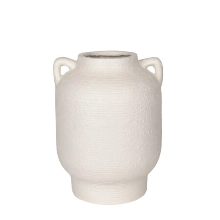 FORA ΒΑΖΟ 30x30x40cm MgO ΛΕΥΚΟ