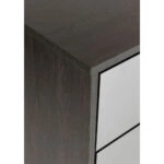 SPECCHIO ΣΥΡΤΑΡΙΕΡΑ 6ΣΥΡΤΑΡΙΑ ΜΑΥΡΟ OAK ΚΑΘΡΕΠΤΗΣ 120x39xH80cm