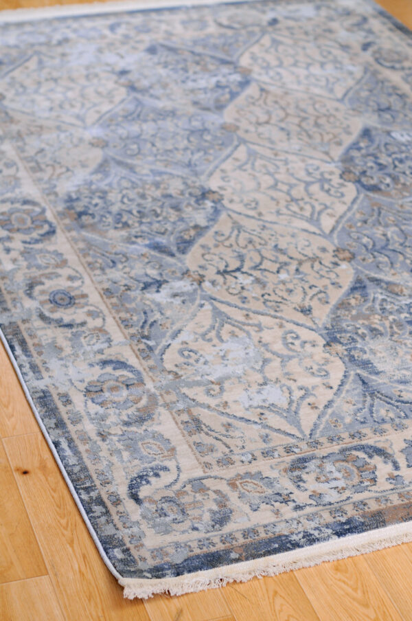 ΧΑΛΙ OSKA 1372/GREYISH BLUE - 160cm - Στρογγυλό