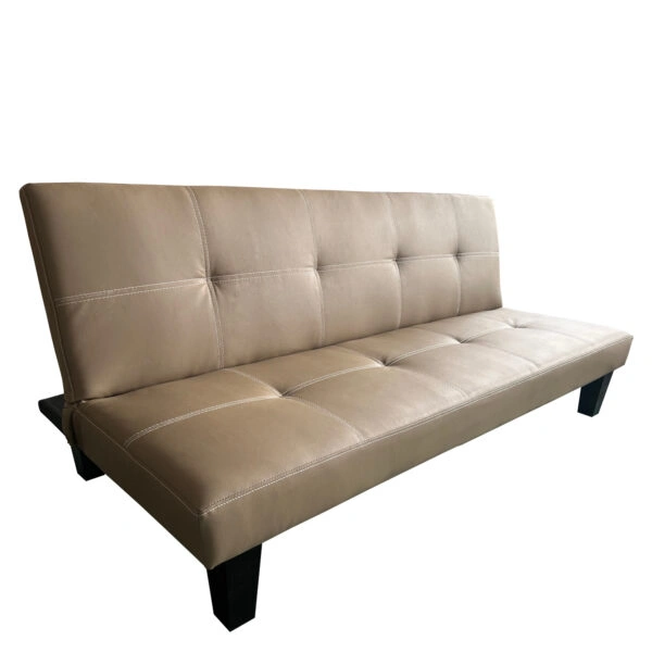 Καναπές Κρεβάτι Τριθέσιος  ERYNDOR Καφέ PU 186x90x82cm