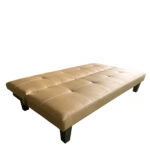 Καναπές Κρεβάτι Τριθέσιος  ERYNDOR Καφέ PU 186x90x82cm