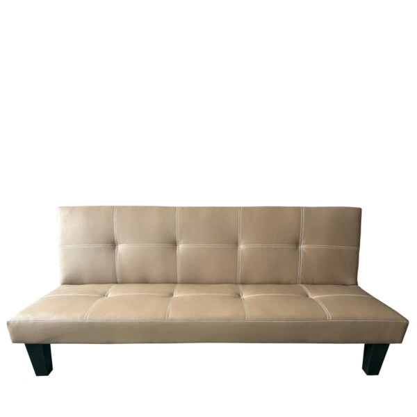 Καναπές Κρεβάτι Τριθέσιος  ERYNDOR Καφέ PU 186x90x82cm