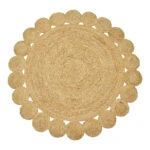 Χαλί Voni Inart φυσικό γιούτα Φ150x1εκ