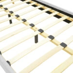 Κρεβάτι LumiLux  ύφασμα σε γκρι απόχρωση 160x200εκ