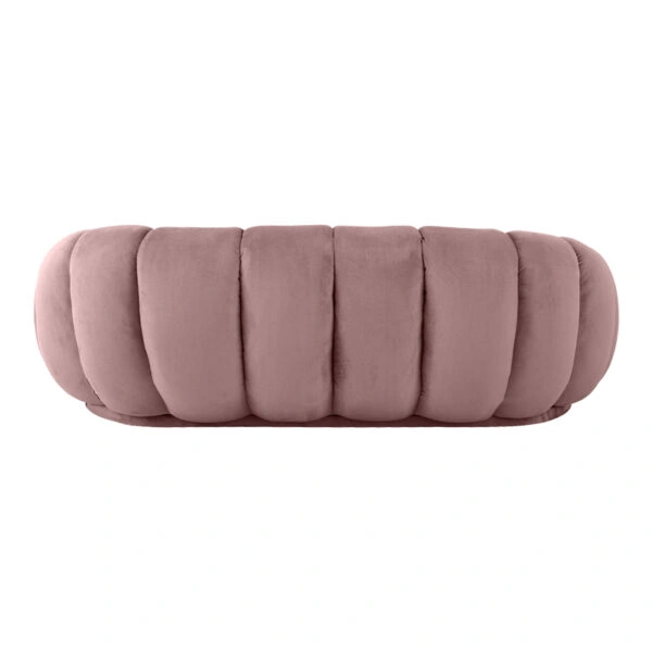 Καναπές Embrace  βελούδο σε σάπιο μήλο απόχρωση 180x105x65εκ