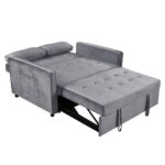 SOLUTION ΚΑΝΑΠΕΣ ΚΡΕΒΑΤΙ 2ΘΕΣΙΟΣ ΓΚΡΙ 133x94x87