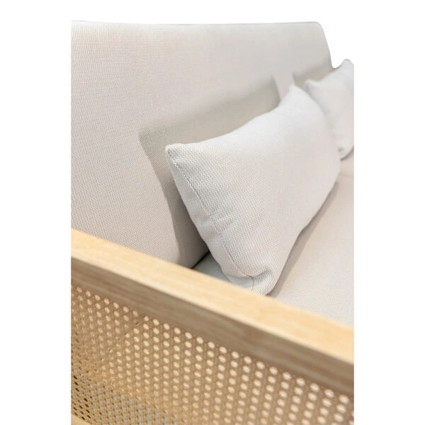 AMMOS ΚΑΝΑΠΕΣ ΚΡΕΒΑΤΙ 3ΘΕΣΙΟΣ OFF WHITE 196x82x81