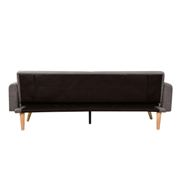 PANTA ΚΑΝΑΠΕΣ ΚΡΕΒΑΤΙ 3ΘΕΣΙΟΣ ΓΚΡΙ ΣΚΟΥΡΟ 210x77x77