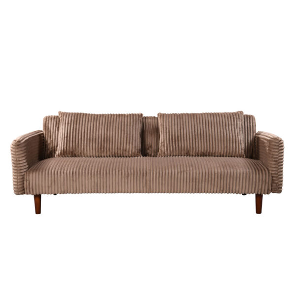 COTTLE ΚΑΝΑΠΕΣ ΚΡΕΒΑΤΙ 3ΘΕΣΙΟΣ NUDE 213x79x73