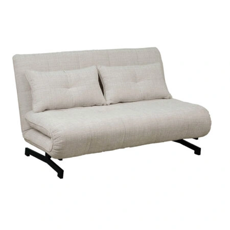 ESCADA ΚΑΝΑΠΕΣ ΚΡΕΒΑΤΙ 2ΘΕΣΙΟΣ ΑΝΑΔΙΠΛΟΥΜΕΝΟΣ OFF WHITE 142x88x86cm