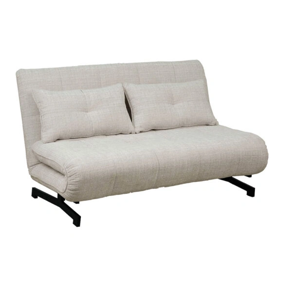 ESCADA ΚΑΝΑΠΕΣ ΚΡΕΒΑΤΙ 2ΘΕΣΙΟΣ ΑΝΑΔΙΠΛΟΥΜΕΝΟΣ OFF WHITE 142x88x86cm