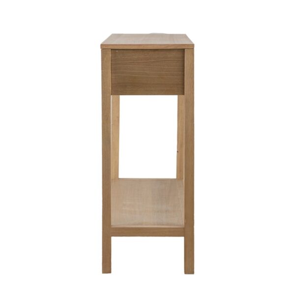 Artekko Cons Κονσόλα MDF Ψάθα Φυσική Απόχρωση (100x30x75)cm