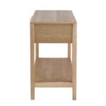 Artekko Cons MDF Κομοδίνο με Ψάθα σε Φυσική Απόχρωση (55x30x55)cm