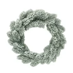 ΧΡΙΣΤΟΥΓΕΝΝΙΑΤΙΚΟ ΣΤΕΦΑΝΙ ΕΛΑΤΟ ΧΙΟΝΙΣΜΕΝΟ - Φ35x8cm 4/24ΚΙΒ