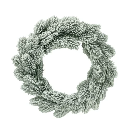 ΧΡΙΣΤΟΥΓΕΝΝΙΑΤΙΚΟ ΣΤΕΦΑΝΙ ΕΛΑΤΟ ΧΙΟΝΙΣΜΕΝΟ - Φ35x8cm 4/24ΚΙΒ