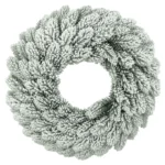 ΧΡΙΣΤΟΥΓΕΝΝΙΑΤΙΚΟ ΣΤΕΦΑΝΙ ΕΛΑΤΟ ΧΙΟΝΙΣΜΕΝΟ - Φ50x9cm 2/12ΚΙΒ