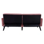 ΚΑΝΑΠΕΣ ΓΩΝΙΑ ΚΡΕΒΑΤΙ LIVIA ΒΕΛΟΥΔΟ ΣΑΠΙΟ ΜΗΛΟ ΜΕ ΥΠΟΠΟΔΙΟ 211X158X83Y εκ.HM3151.02