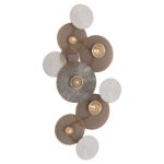 ΜΕΤΑΛΛΙΚΟ ΔΙΑΚΟΣΜΗΤΙΚΟ ΤΟΙΧΟΥ HM7165 ΧΡΥΣΟ ΛΕΥΚΟ 91x6x50Y εκ.