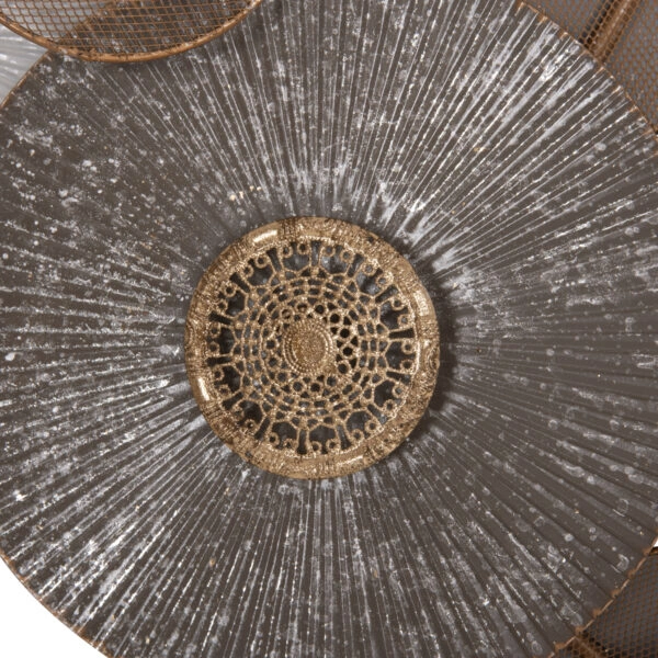 ΜΕΤΑΛΛΙΚΟ ΔΙΑΚΟΣΜΗΤΙΚΟ ΤΟΙΧΟΥ HM7165 ΧΡΥΣΟ ΛΕΥΚΟ 91x6x50Y εκ.