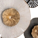 ΜΕΤΑΛΛΙΚΟ ΔΙΑΚΟΣΜΗΤΙΚΟ ΤΟΙΧΟΥ HM7170 ΓΚΡΙ ΕΚΡΟΥ ΧΡΥΣΟ 88x7x51Y εκ.