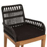 ΠΟΛΥΘΡΟΝΑ STARDOM HM9760.03 ΞΥΛΟ ΤΕΑΚ ΚΑΙ ΣΧΟΙΝΙ ΦΥΣΙΚΟ ΜΕ ΑΝΘΡΑΚΙ 57x65x83Yεκ.