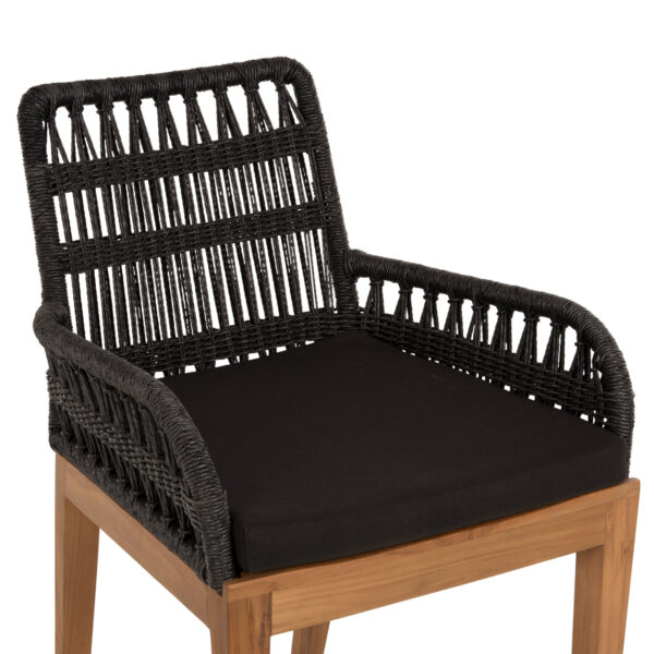 ΠΟΛΥΘΡΟΝΑ STARDOM HM9760.03 ΞΥΛΟ ΤΕΑΚ ΚΑΙ ΣΧΟΙΝΙ ΦΥΣΙΚΟ ΜΕ ΑΝΘΡΑΚΙ 57x65x83Yεκ.