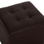 ΣΚΑΜΠΩ ΜΕ ΑΠΟΘΗΚΕΥΤΙΚΟ ΧΩΡΟ PU ΚΑΦΕ CUBE HM224.03 36,5x36,5x36Υεκ.