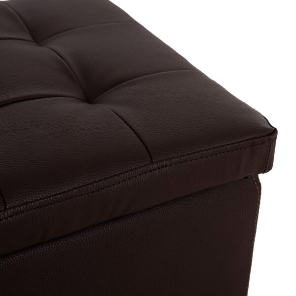 ΣΚΑΜΠΩ ΜΕ ΑΠΟΘΗΚΕΥΤΙΚΟ ΧΩΡΟ PU ΚΑΦΕ CUBE HM224.03 36,5x36,5x36Υεκ.