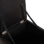 ΣΚΑΜΠΩ ΜΕ ΑΠΟΘΗΚΕΥΤΙΚΟ ΧΩΡΟ PU ΜΑΥΡΟ CUBE HM224.01 36,5x36,5x36Υεκ.