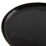 ΤΡΑΠΕΖΙA ΣΑΛΟΝΙΟΥ 2ΤΜΧ OLUF HM9922 ΜΕΤΑΛΛΟ ΕΜΑΓΙΕ-GLOSSY ΜΑΥΡΟ-ΜΑΤ ΧΡΥΣΟ Φ50 & Φ41 εκ.