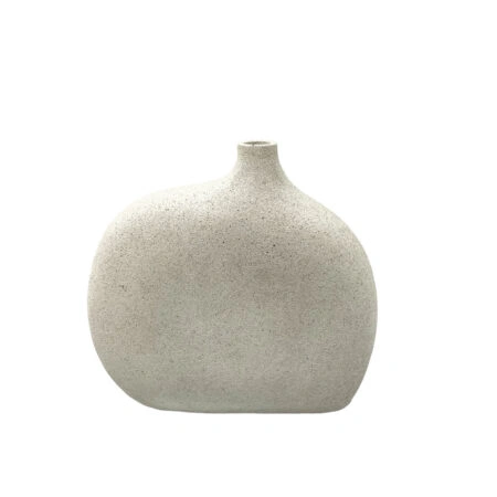 NEST S ΒΑΖΟ 20.5x6.8x19cm POLYRESIN OFF WHITE