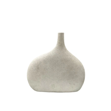 NEST L ΒΑΖΟ 26x7.8x25cm POLYRESIN OFF WHITE