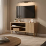Έπιπλο τηλεόρασης Orianne  σε sonoma απόχρωση 90x32x46εκ