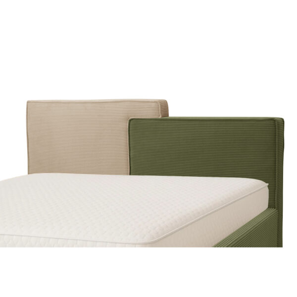 PUZZLE ΚΡΕΒΑΤΙ (ΓΙΑ ΣΤΡΩΜΑ 160x200cm) ΛΑΔΙ BEIGE 223x176x106cm