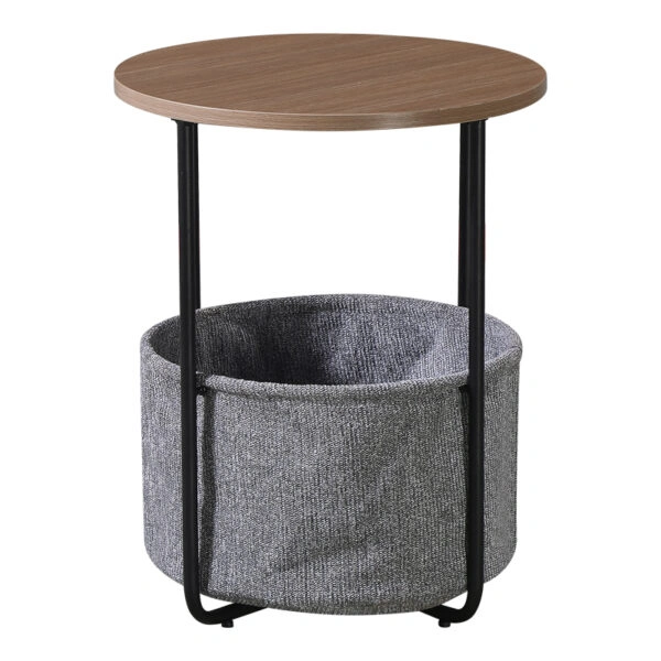 Βοηθητικό τραπέζι Fredami sonoma Φ40x50εκ