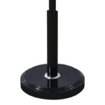 Καλόγερος Portu  μέταλλο σε μαύρη-φυσική απόχρωση Φ30x170εκ