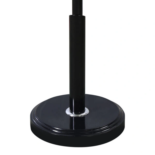 Καλόγερος Portu  μέταλλο σε μαύρη-φυσική απόχρωση Φ30x170εκ