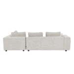 TOMOS ΚΑΝΑΠΕΣ ΓΩΝΙΑ ΔΕΞΙΑ BEIGE LEGASY 15 298x200x85cm