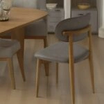 Artekko CHAIR BOMONTİ NATURAL LEGS FABRİC CASA 03
