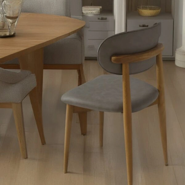 Artekko CHAIR BOMONTİ NATURAL LEGS FABRİC CASA 03