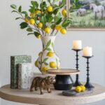 Artekko Animal Μπρονζέ Επιτραπέζιος Διακοσμητικός Σκύλος από Ρητίνη (26x12.7x14.8)cm