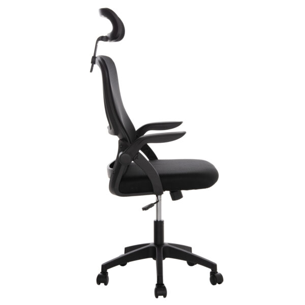 ΚΑΡΕΚΛΑ ΓΡΑΦΕΙΟΥ BLAZER HM1205.01 ΜΑΥΡΟ MESH-ΜΑΥΡΟΣ ΣΚΕΛΕΤΟΣ NYLON 60,5x47x85,5Υεκ.