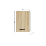 Anita Πάνω Ντουλάπι Σονόμα 45x30x57cm