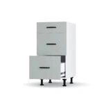 Modest Κάτω Ντουλάπι Συρταριέρα Γκρι  40x48x82 εκ