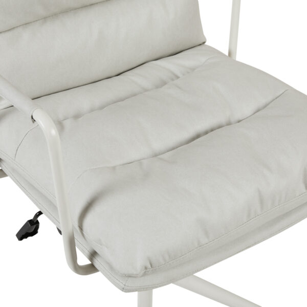 Καρέκλα γραφείου διευθυντη Kreno PES γκρι 56x67x89-97εκ