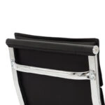 Καρέκλα γραφείου διευθυντη Mavel  PU μαύρo 55x62x100-110εκ