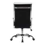 Καρέκλα γραφείου διευθυντη Mavel  PU λευκό 55x62x100-110εκ