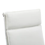 Καρέκλα γραφείου διευθυντη Mavel  PU λευκό 55x62x100-110εκ