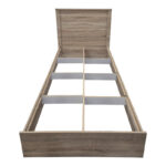 Κρεβάτι Athos  σε sonoma απόχρωση 90x190εκ