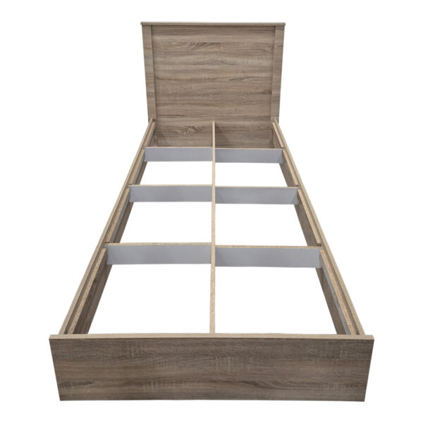 Κρεβάτι Athos  σε sonoma απόχρωση 90x190εκ